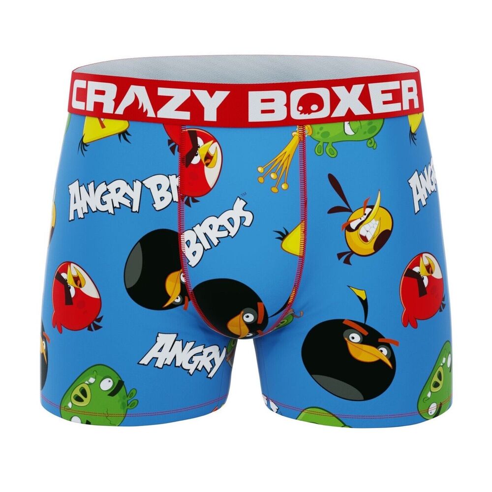 Crazy Boxer‎ Angry Bird Attack Men's Boxer Briefs Size Large NWT